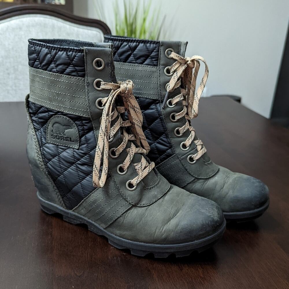 Sorel Lexie Wedge Boot Size 10